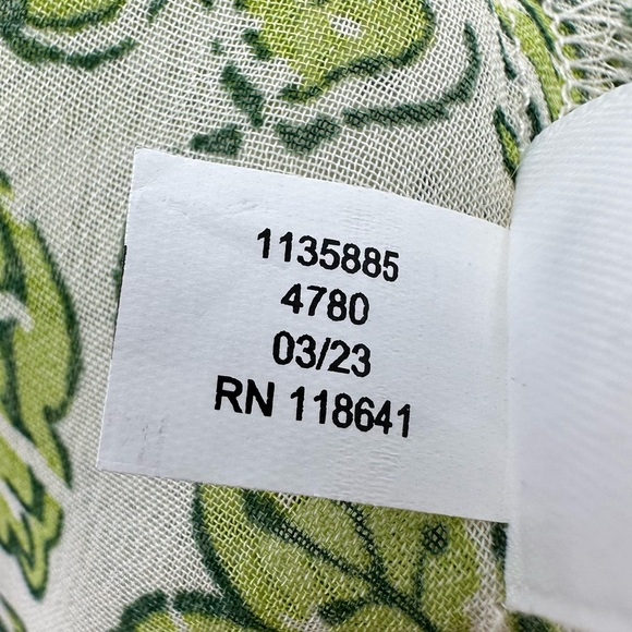 Lane Bryant Modern Swing Double-Layer Floral Chiffon Sleeveless Top - Picture 15 of 15